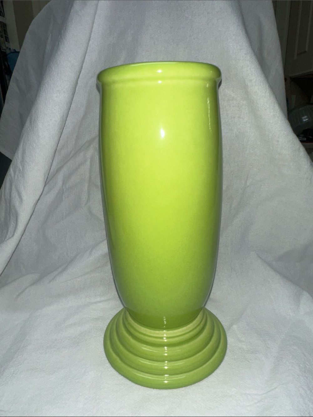 Fiesta Chartreuse Vase Millennium III  Series